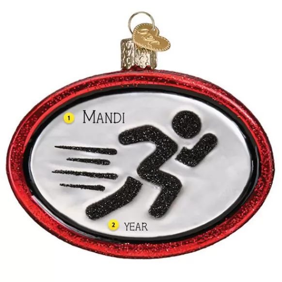Cheap Old World Christmas 5K Run Ornament -