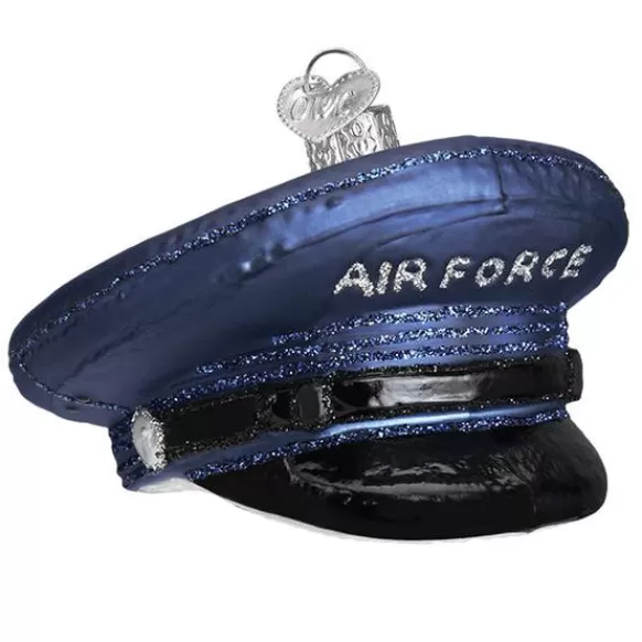 Hot Air Force Cap Ornament - Military & Patriotic