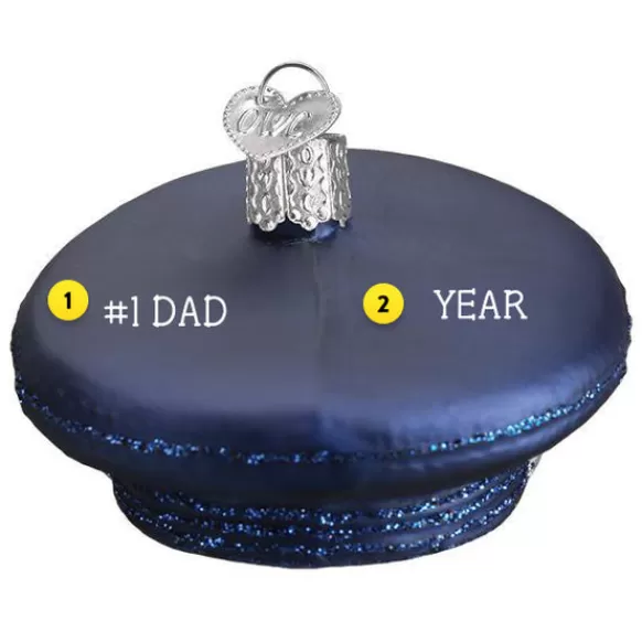 Hot Air Force Cap Ornament - Military & Patriotic