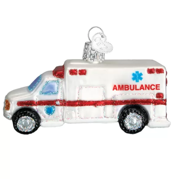 Online Old World Christmas Ambulance Ornament -