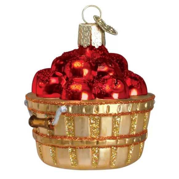 Discount Old World Christmas Apple Basket Ornament -