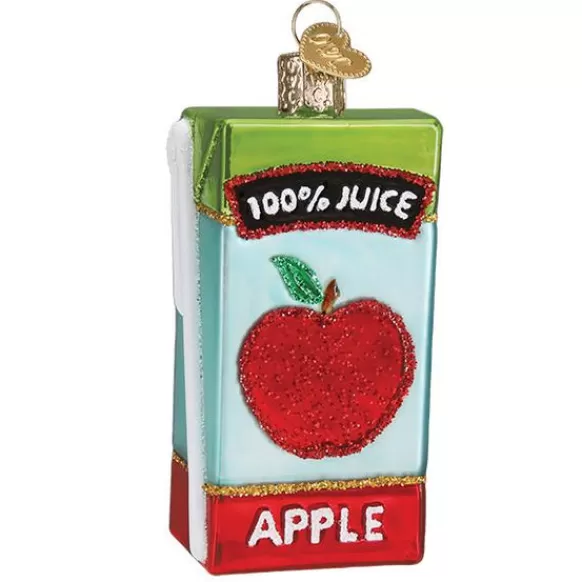 Fashion Apple Juice Box Ornament - Kids