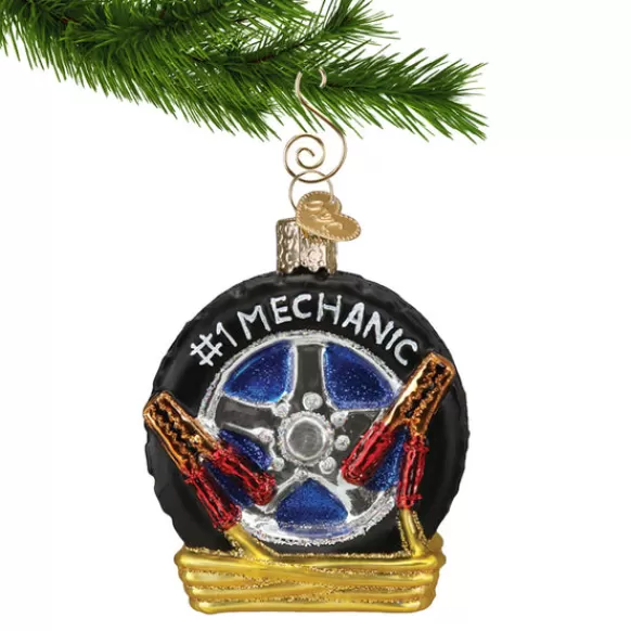 Online Old World Christmas Auto Mechanic Ornament -
