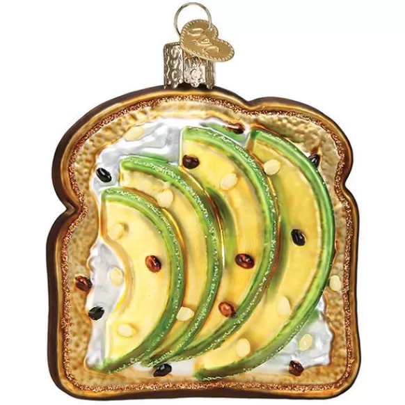 Discount Old World Christmas Avocado Toast Ornament -