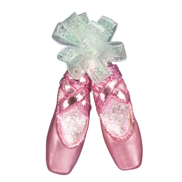 Store Old World Christmas Ballet Slippers Ornament -