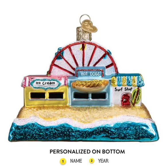 Flash Sale Old World Christmas Beachscape Ornament -