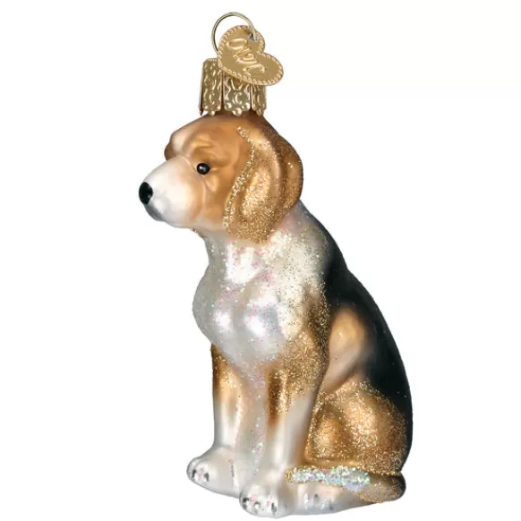 Sale Old World Christmas Beagle Ornament -