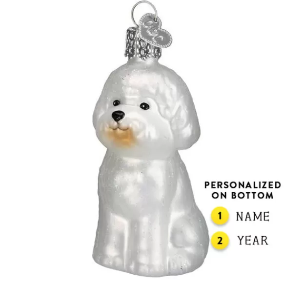 Sale Old World Christmas Bichon Frise Ornament -