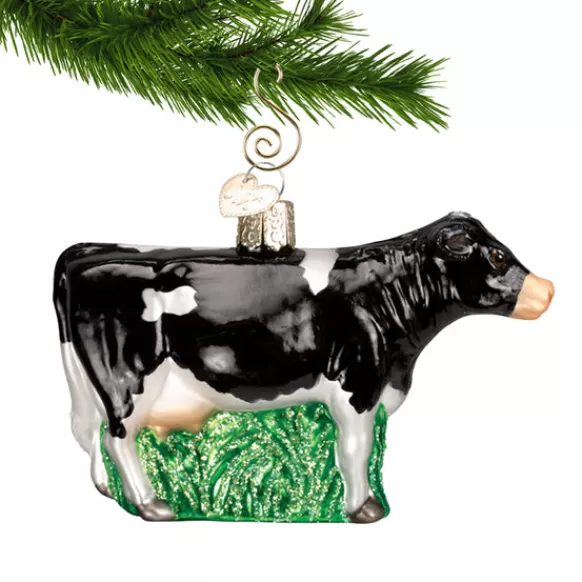Cheap Black Dairy Cow Ornament - Animals