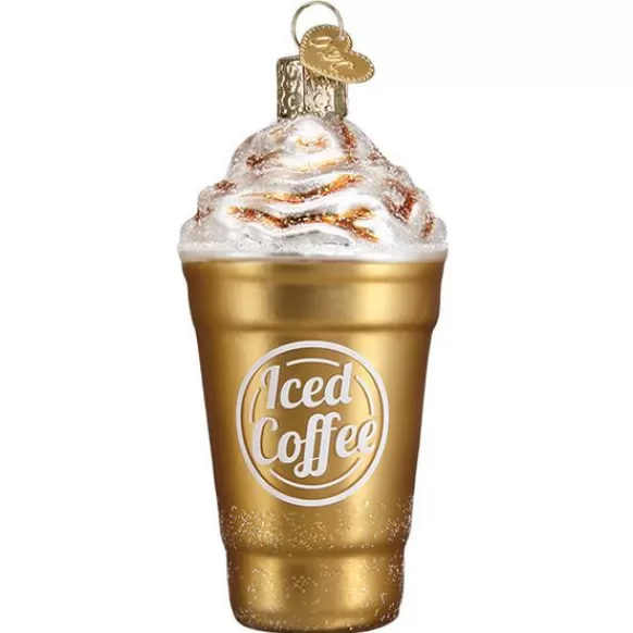 Best Sale Old World Christmas Blended Ice Coffee Ornament -
