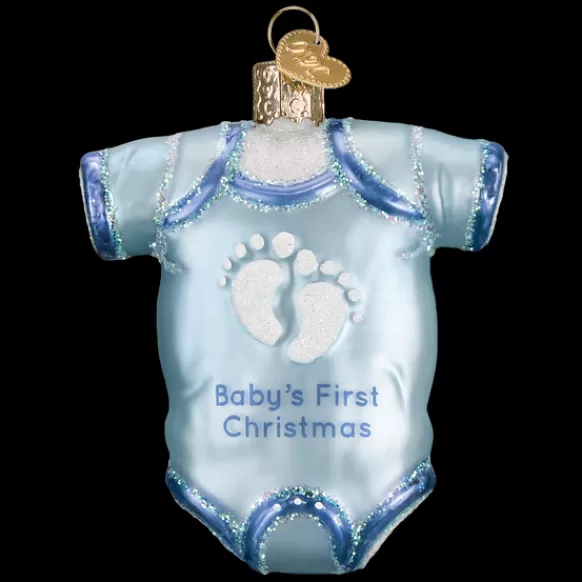 Discount Blue, Baby Onesie Ornament - Baby