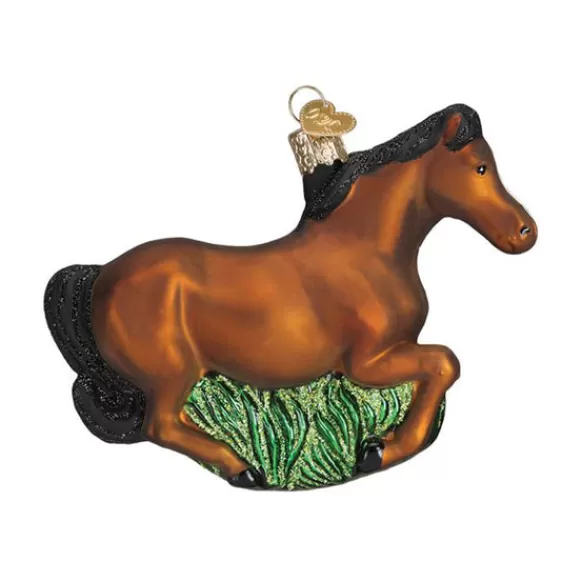 Sale Brown Mustang Horse Ornament - Horse & Farm