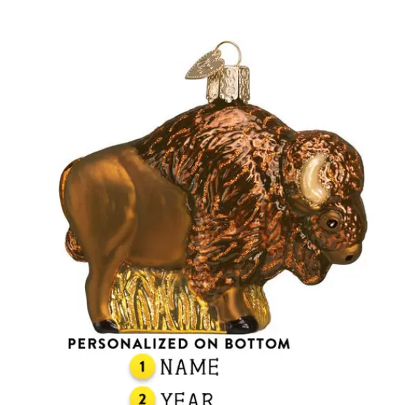 Discount Buffalo Ornament - Animals