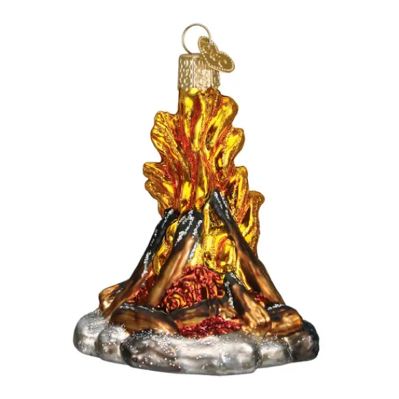 Store Old World Christmas Campfire Ornament -
