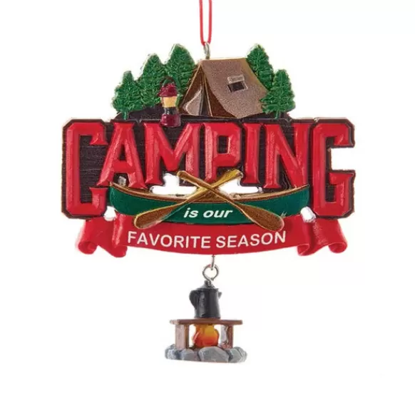 Shop Kurt Adler Camping Is Our Favorite Season Ornament