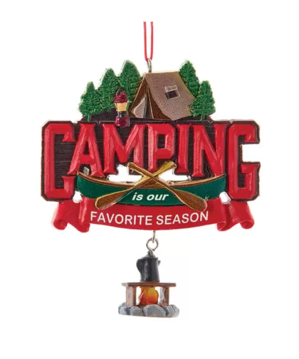 Shop Kurt Adler Camping Is Our Favorite Season Ornament