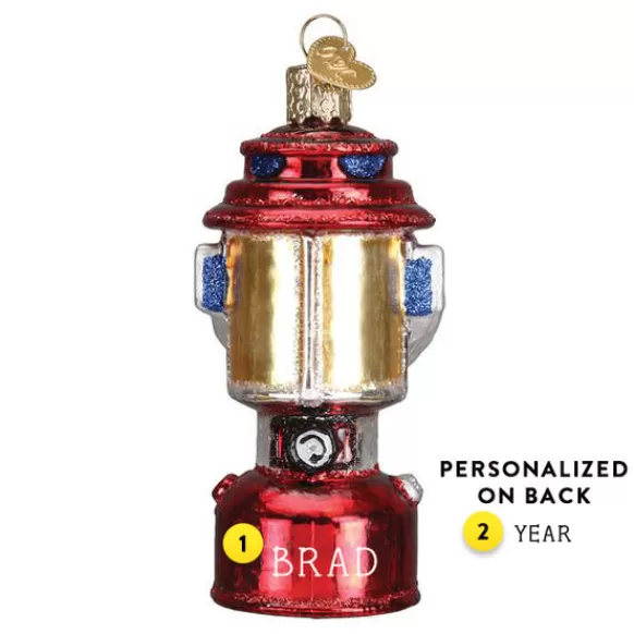Clearance Old World Christmas Camping Lantern Ornament -