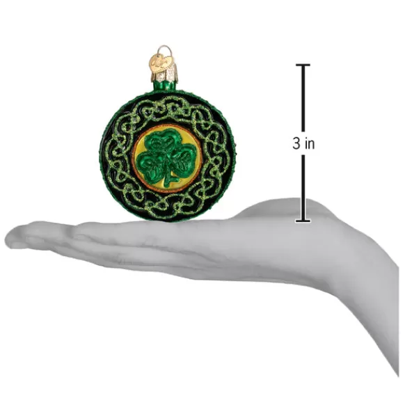 Hot Old World Christmas Celtic Brooch Ornament -