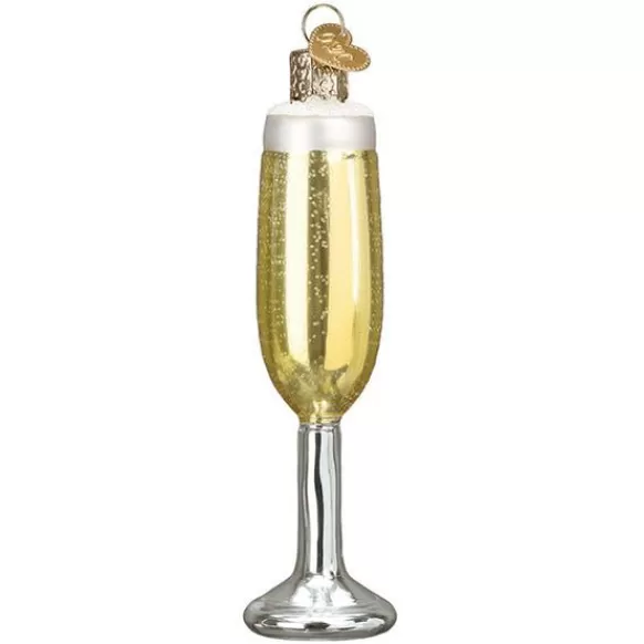 Shop Champagne Flute Ornament - Engaged, Wedding, & Anniversary
