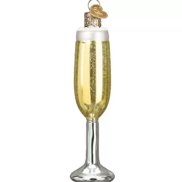 Shop Champagne Flute Ornament - Engaged, Wedding, & Anniversary