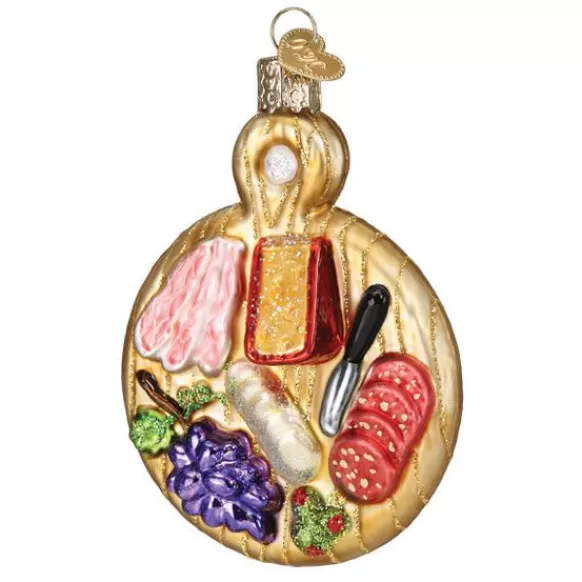 Fashion Old World Christmas Charcuterie Board Ornament -