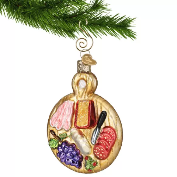 Fashion Old World Christmas Charcuterie Board Ornament -