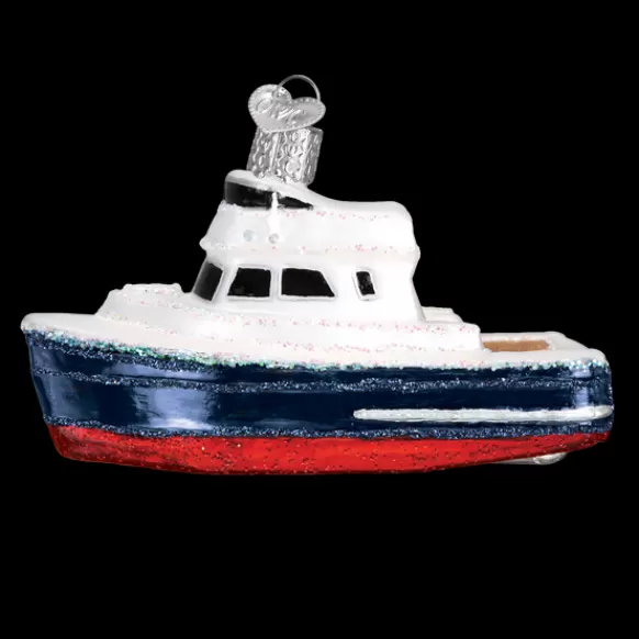 Online Charter Boat Ornament - Transportation
