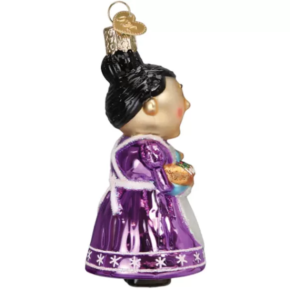 Flash Sale Old World Christmas Cheery Mrs. Claus Ornament - Rudolph -
