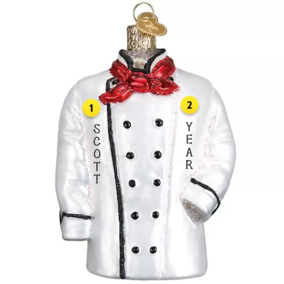 Cheap Old World Christmas Chef's Coat Ornament -