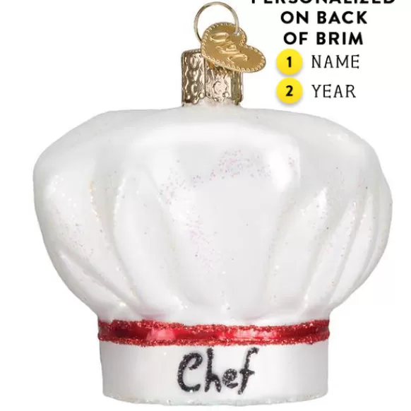Discount Old World Christmas Chef's Hat Ornament -