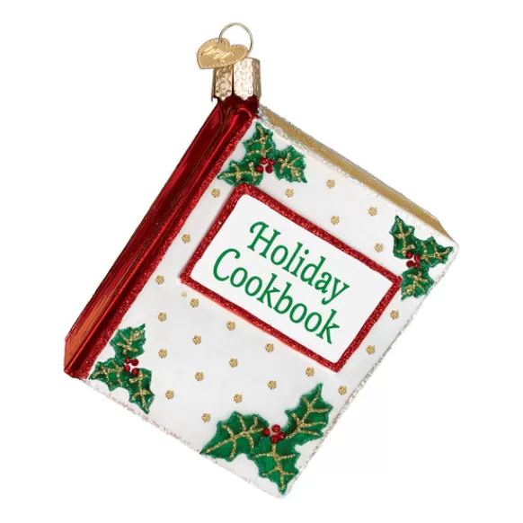 Cheap Christmas Cookbook Ornament - Household