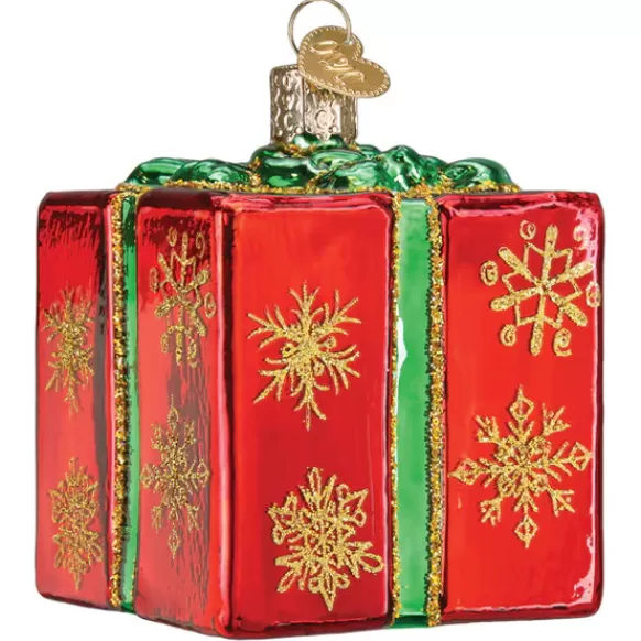 Flash Sale Old World Christmas Christmas Gift Box Ornament -