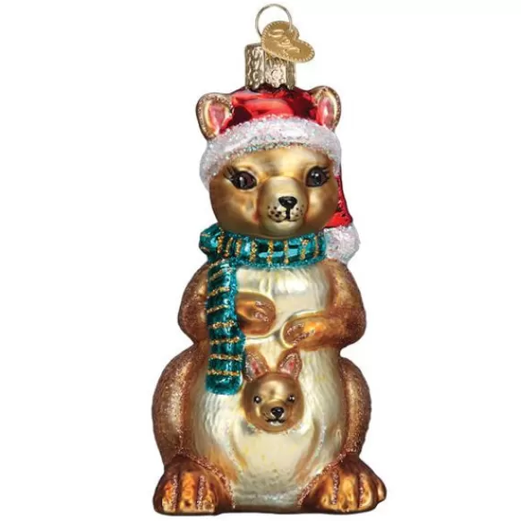 Outlet Christmas Kangaroo Ornament - Animals