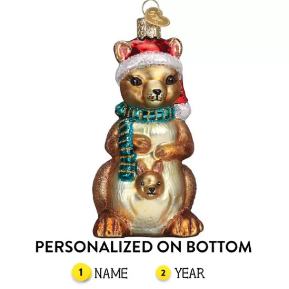 Outlet Christmas Kangaroo Ornament - Animals
