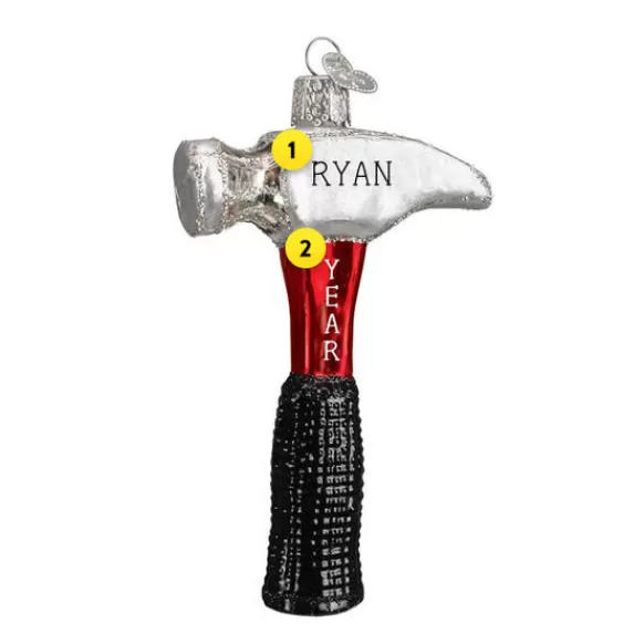 Flash Sale Old World Christmas Claw Hammer Ornament -