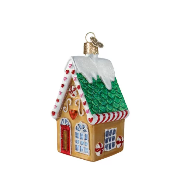 Fashion Old World Christmas Cookie Cottage Ornament -
