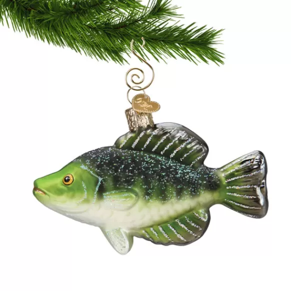 Flash Sale Old World Christmas Crappie Ornament -