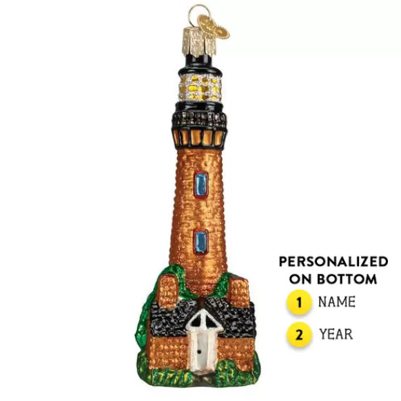 Hot Old World Christmas Currituck Lighthouse Ornament -