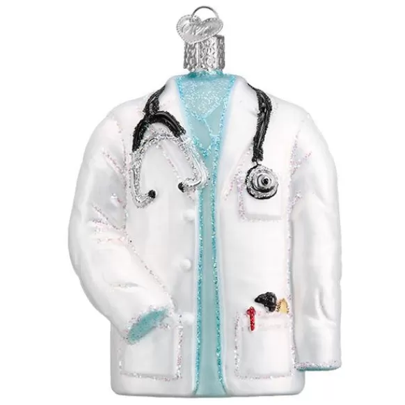 Cheap Old World Christmas Doctor's Coat Ornament -