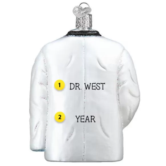 Cheap Old World Christmas Doctor's Coat Ornament -