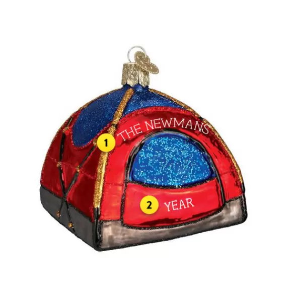 Outlet Old World Christmas Dome Tent Ornament -