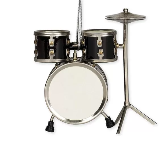 Flash Sale Drum Set Ornament - Black Music