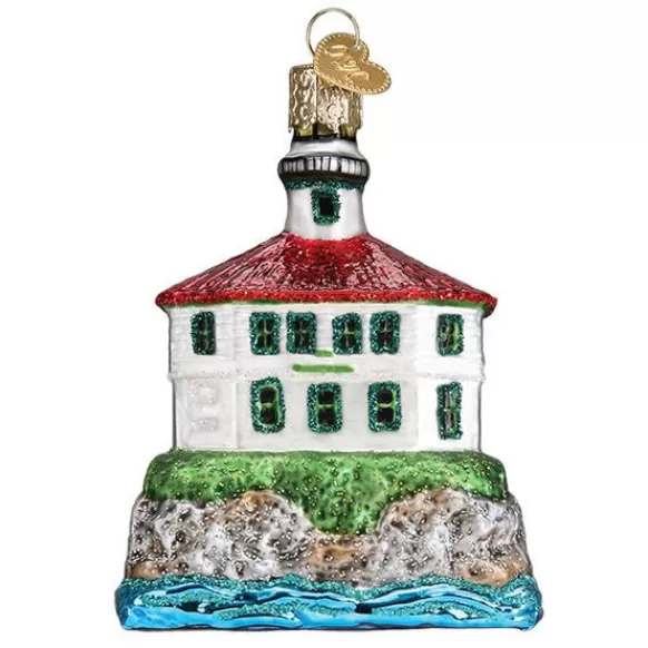 Shop Old World Christmas Eldred Rock Lighthouse Ornament -