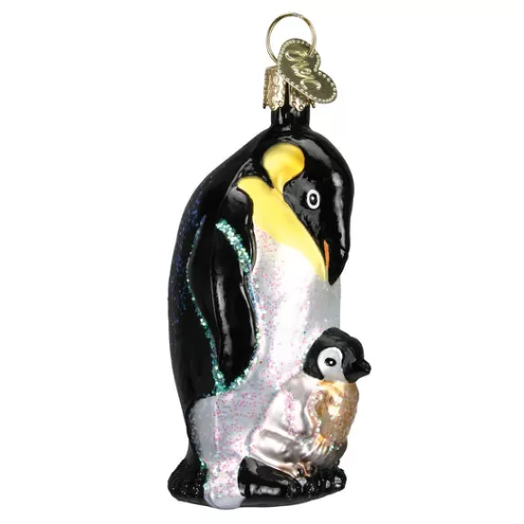 Clearance Emperor Penguin With Chick Ornament - Fish & Reptile