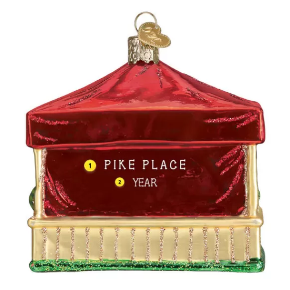 New Old World Christmas Farmer's Market Stand Ornament -