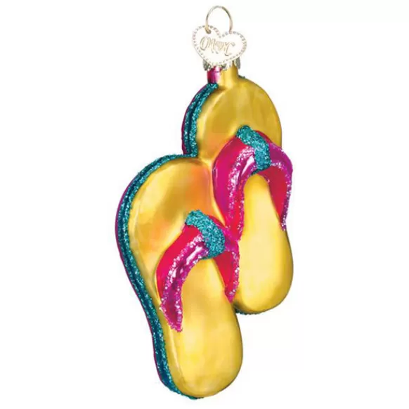 Cheap Old World Christmas Flip-Flop Ornament -