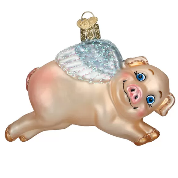 Hot Flying Pig Ornament - Animals