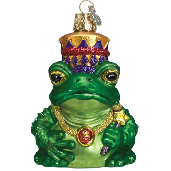Sale Frog King Ornament - Animals