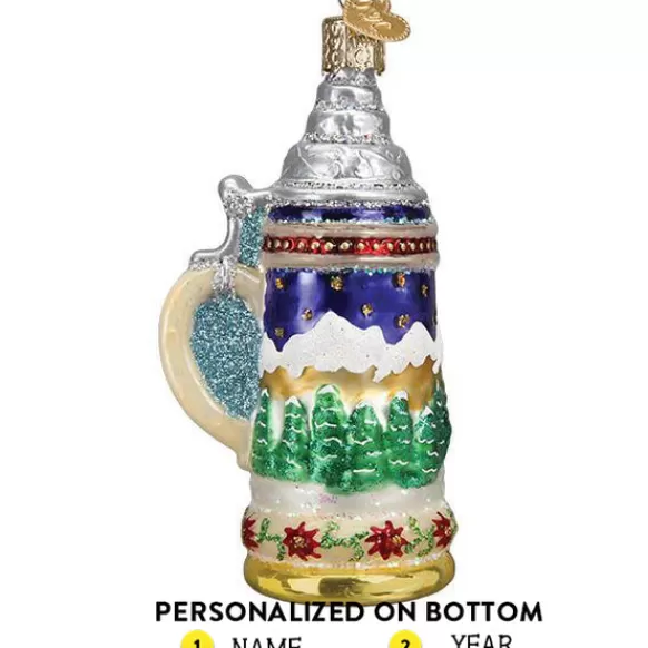 Clearance Old World Christmas German Stein Ornament -