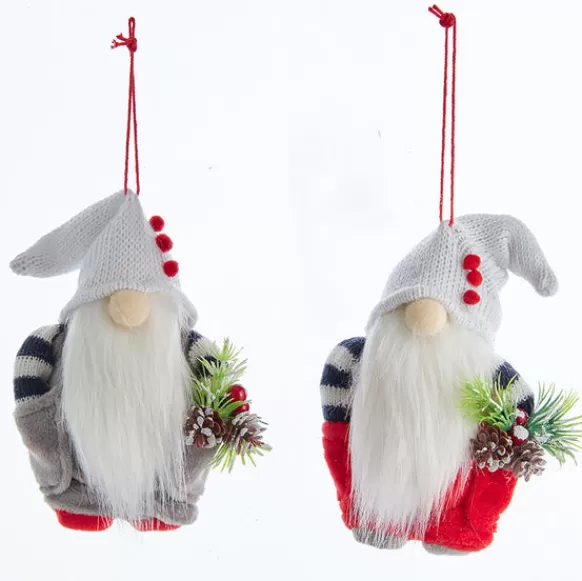 Best Sale Kurt Adler Gnome Plush Ornament